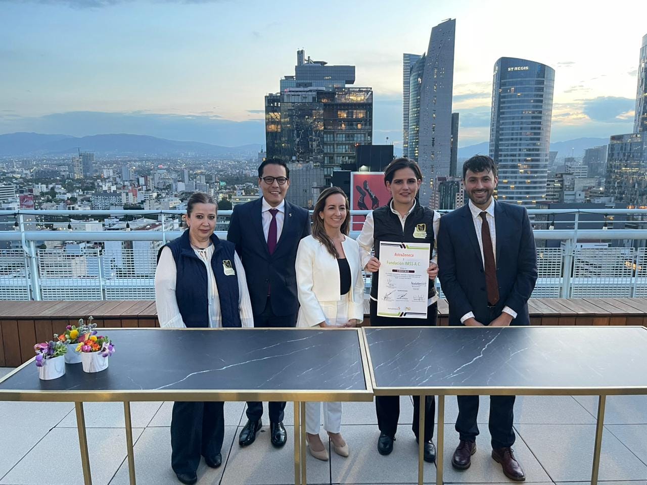 Firma De Convenio De Innovaci N Con Astrazeneca Fundacion Imss